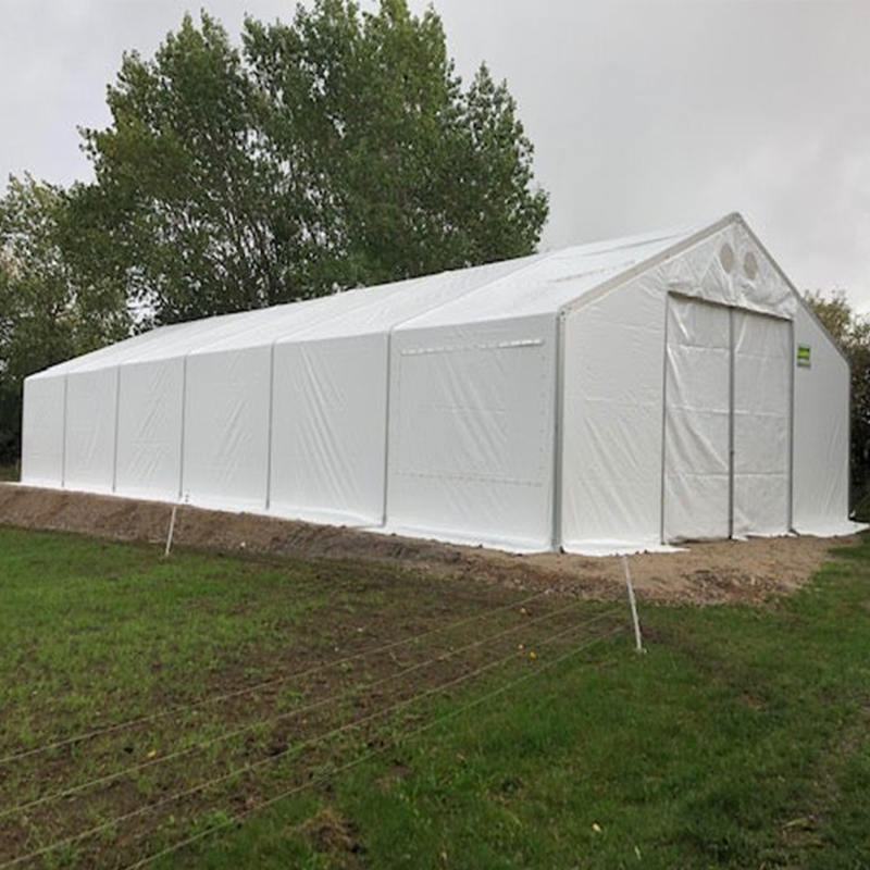 IFRC/ICRC/WFP/IOM standardne šatorske mobilne skladišne jedinice (MSU) otporne na vatru otporne na UV zračenje 10x24m