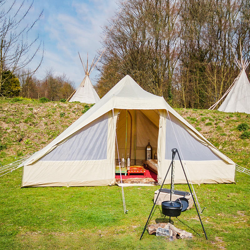 Šator Touareg Deluxe od 4,4 metra Platneni šator za kampiranje