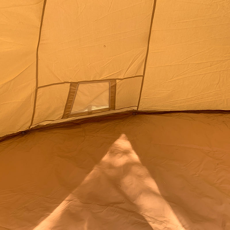 Obiteljski platneni šator za kampiranje od 4 metra