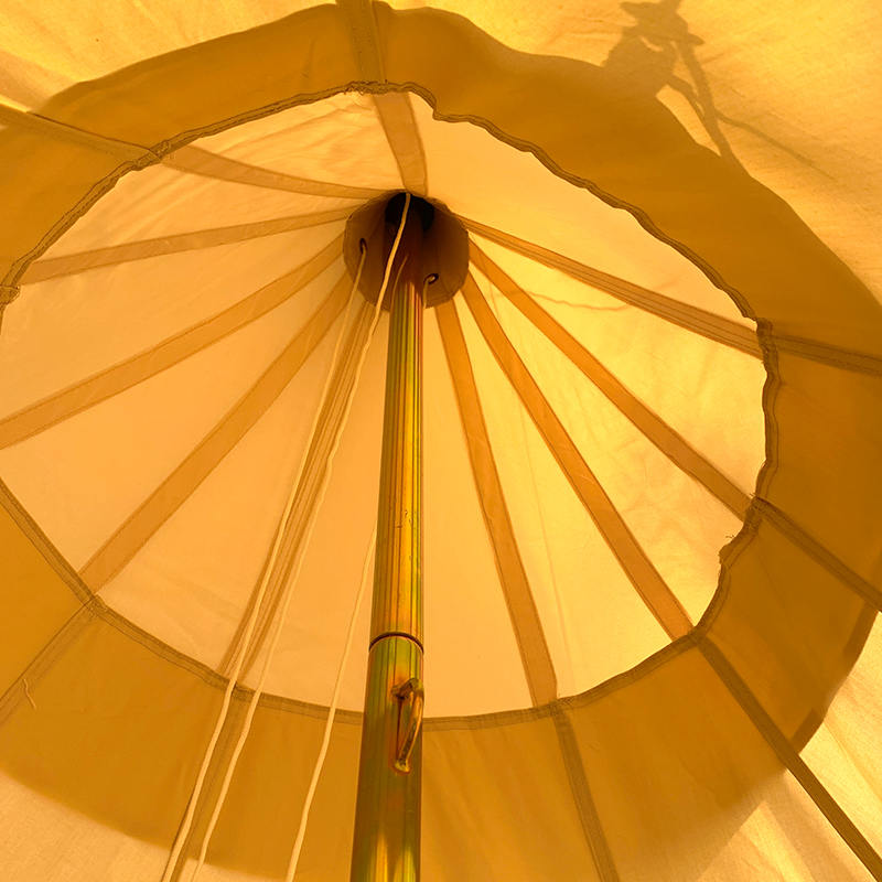 Obiteljski platneni šator za kampiranje od 4 metra