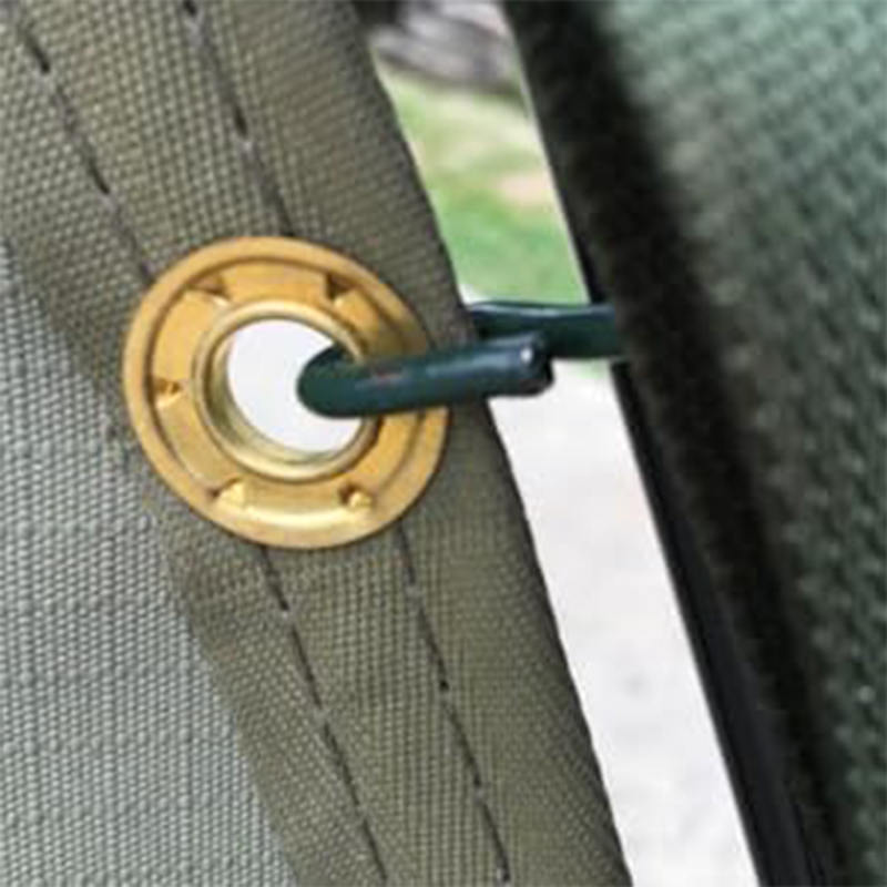 2,4 x 2,4 m vodootporni šator za kampiranje Ripstop od poliesterske platnene kupole