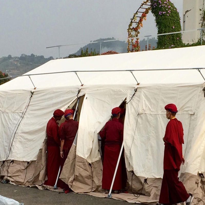 MSF/ICRC/IFRC standardni višenamjenski šator od 45 m² osnovni šator koji se koristi za školovanje, ured, kliniku