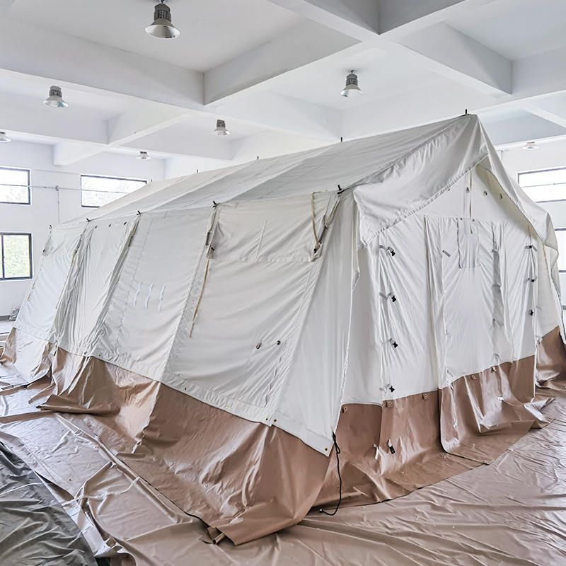 MSF/ICRC/IFRC standardni višenamjenski šator od 45 m² osnovni šator koji se koristi za školovanje, ured, kliniku