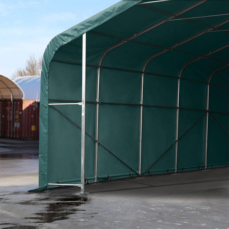 6X6 2,6 m bočne visine potpuno pocinčanog čeličnog okvira, hala za šatore privremenog skladišta