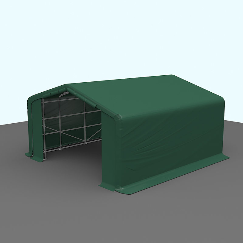 6X6 2,6 m bočne visine potpuno pocinčanog čeličnog okvira, hala za šatore privremenog skladišta