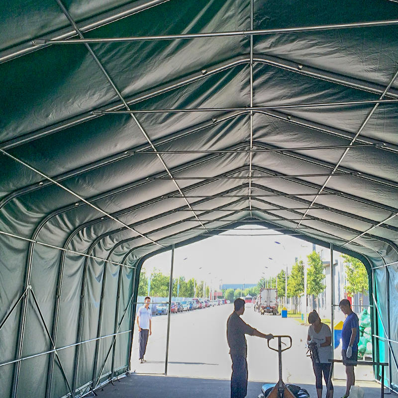 6X12 2,6 m bočne visine industrijski skladišni šatori otporni na visoke temperature