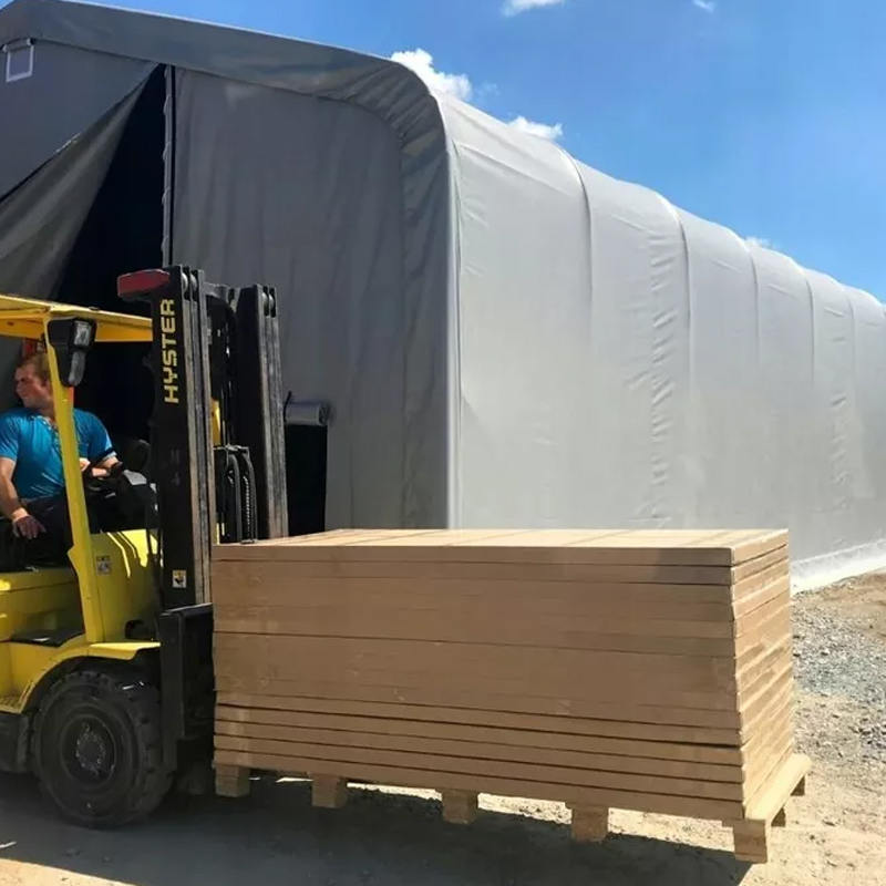 8X12 4m bočne visine otporan na UV zračenje Skladišni šator za sjenilo Zaklon od sunca