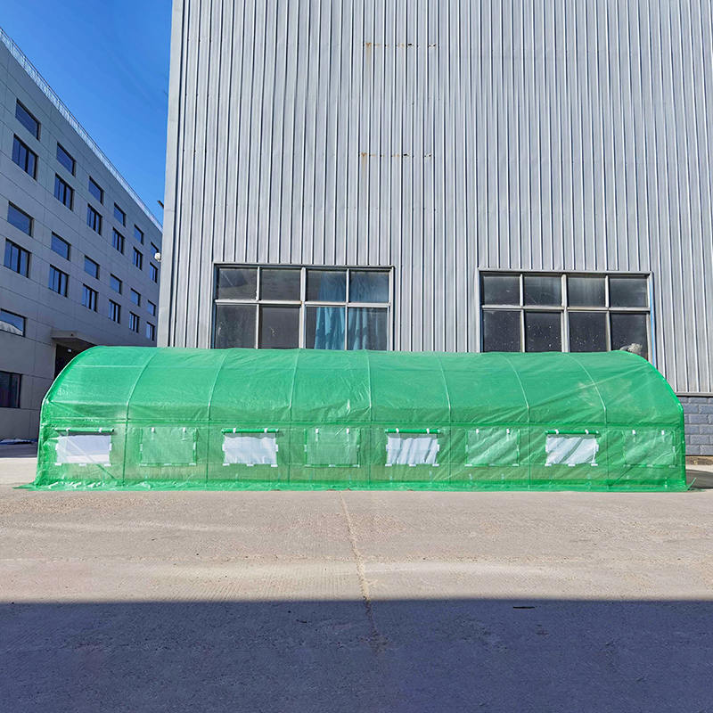 4x8x2m Foil Tunnel Roundtop Visoki tunelski staklenik