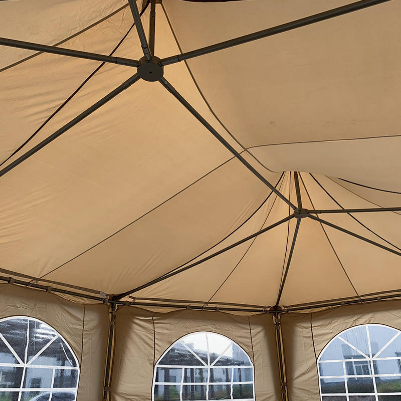 5x6,8 m tradicionalna osmerokutna pagoda vodootporni PVC paviljon paviljon sjenica šator