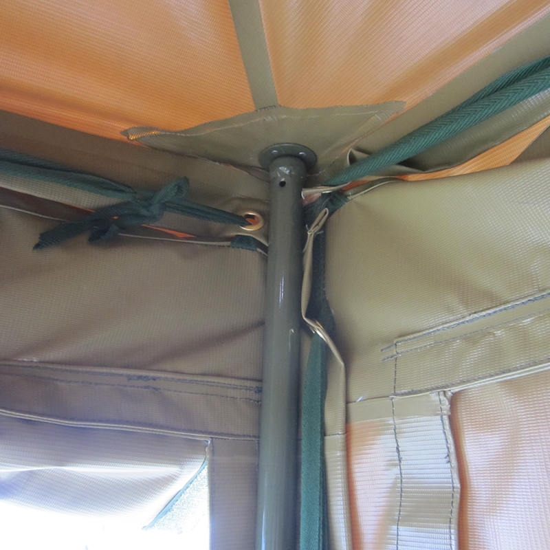 5x5m Platneni vojni šator za 8-12 osoba Šator za pomoć u katastrofama