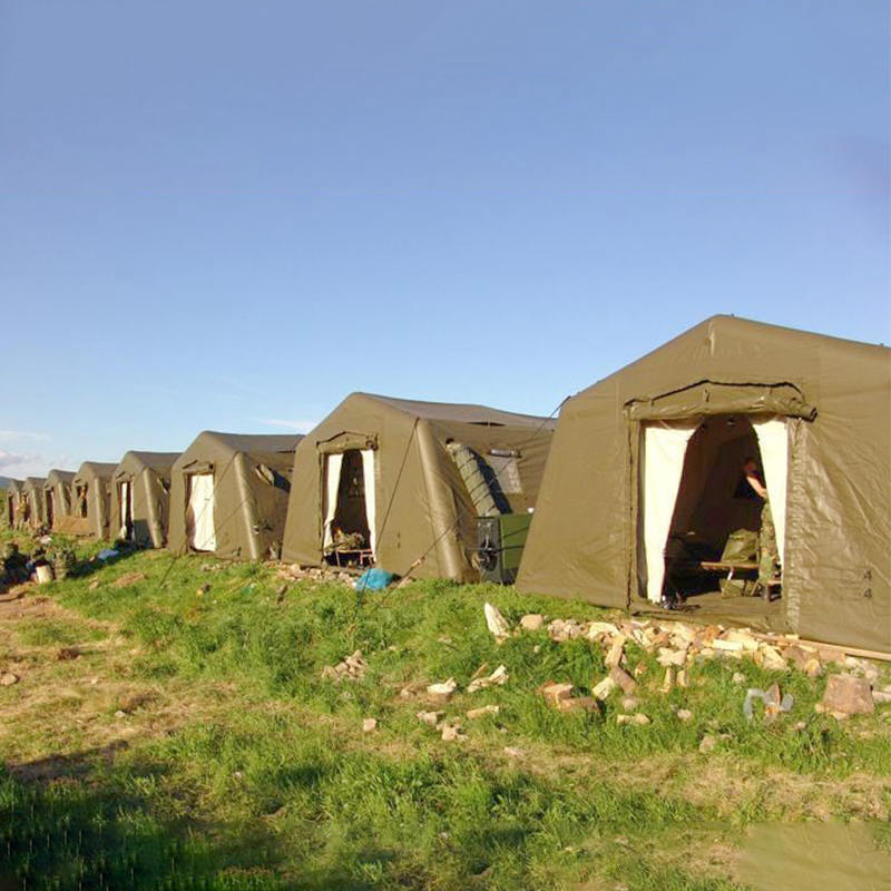 5,6 x 5,15 m višenamjenska mala skloništa na napuhavanje s niskim pritiskom za brzo postavljanje