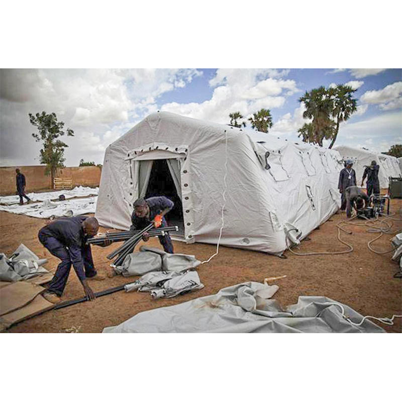 5,6 x 9,95 m višenamjenski šator na napuhavanje srednjeg i brzog postavljanja, niskotlačni sklonište