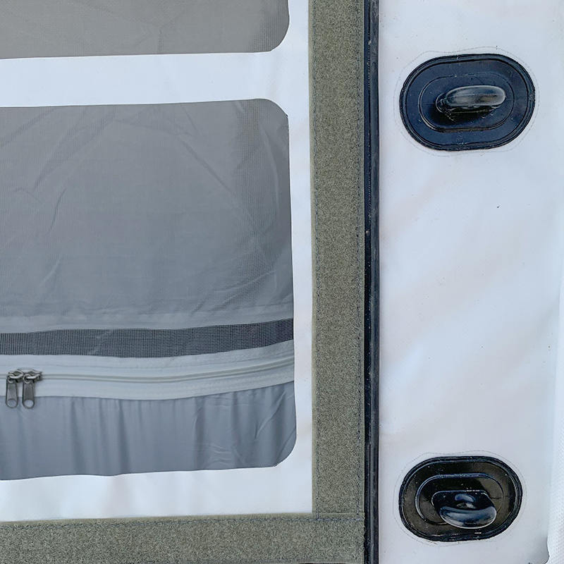 Šator na napuhavanje dispanzera Crvenog križa od 30 m²