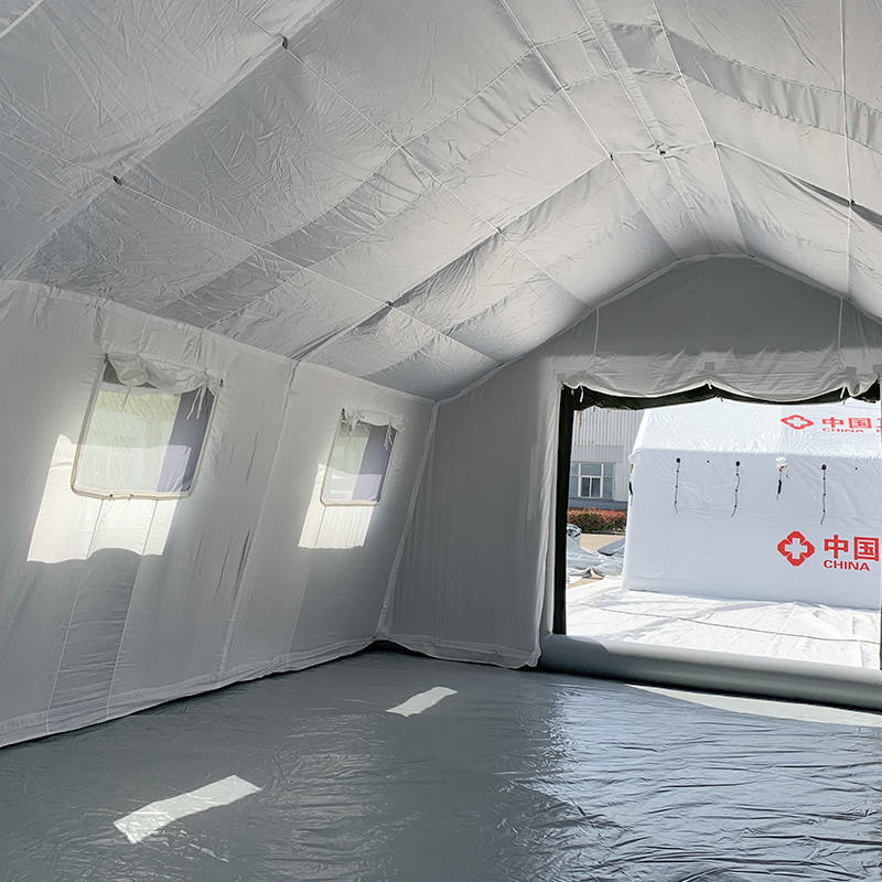 Šator na napuhavanje vojnog zapovjedništva od 30 m² za brzo raspoređivanje