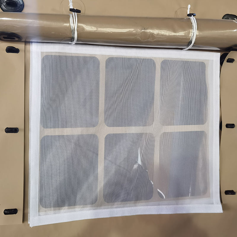 Višenamjenski šator na napuhavanje od 42 m² brzog postavljanja