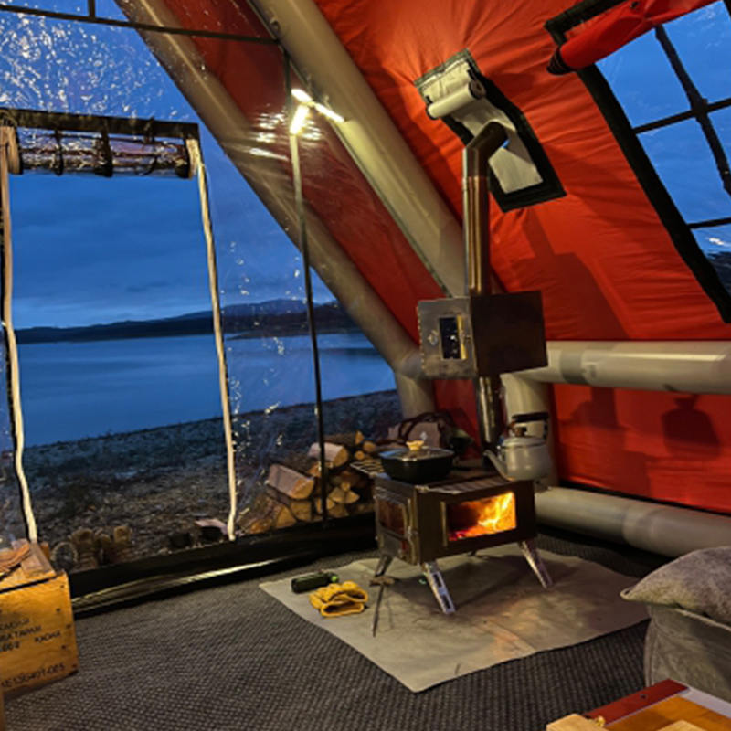 Vodootporni zračni šator na napuhavanje za 8-10 osoba za kampiranje